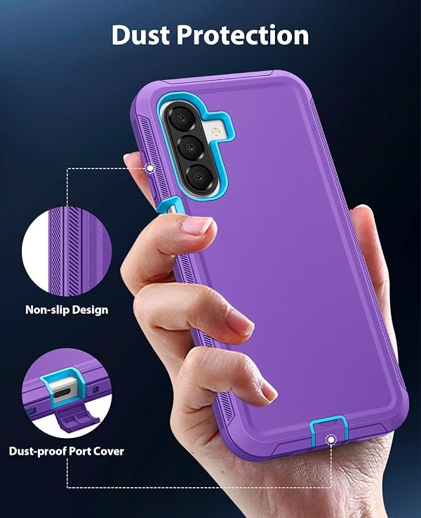 Jelanry for Samsung Galaxy A17 5G Case Rugged & Tough Protection - Purple by Jelanry - Used condition - Image 5