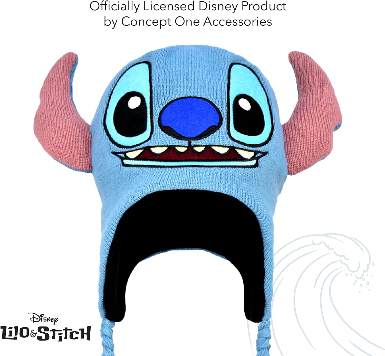 Concept One Disney Lilo and Stitch Winter Beanie Hat Knitted Stocking Cap