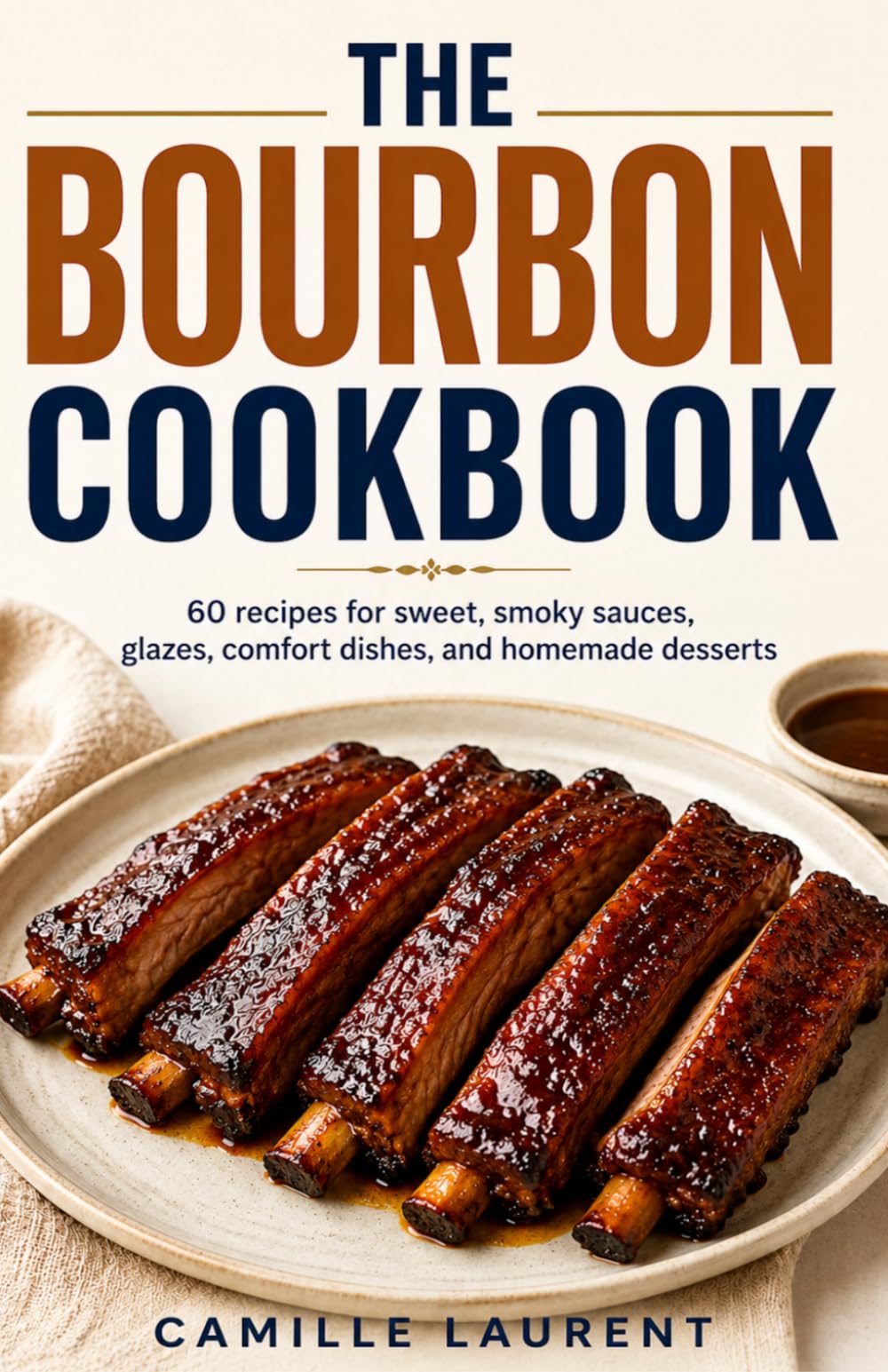 The Bourbon Cookbook: 60 recipes for sweet, smoky sauces, glazes, comfort dishes, and homemade desserts