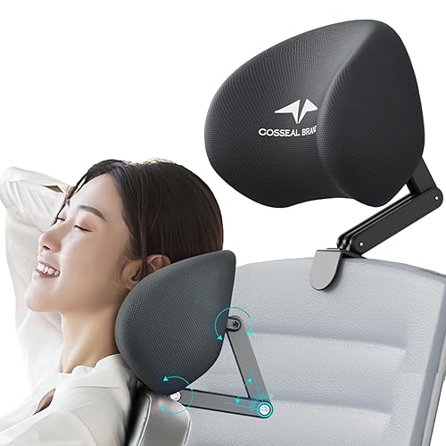 Quincry Memory Foam Headrest Attachment for Office Chair
