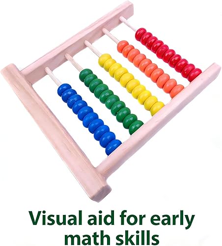 Miniatura 7 de Marco de conteo miniatura,5 filas,Aprendizaje de matemáticas ábaco