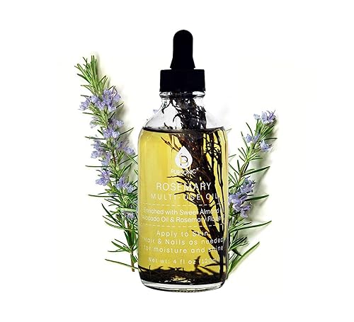 Miniatura 5 de Pursonic Pursonic - Aceites corporales multiusos con flores (romero), 4 onzas