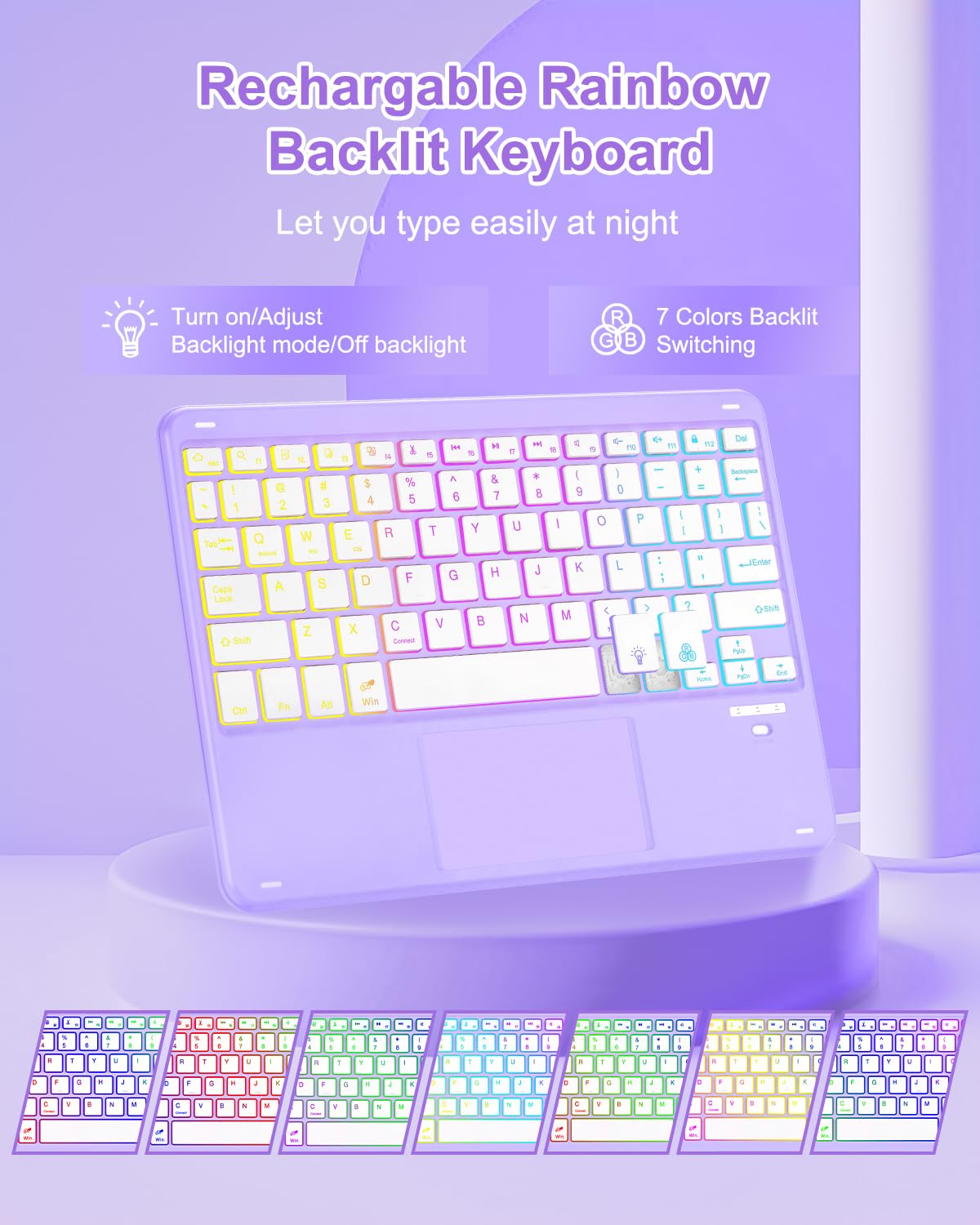 Amazon.co.jp: MePadKey タッチパッドキーボードケース iPad Air 11