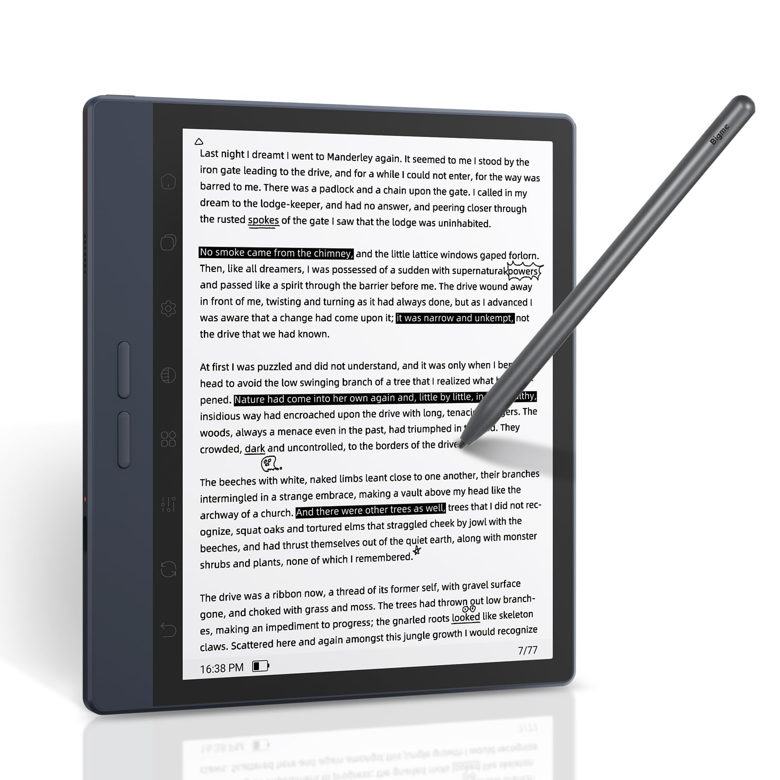 Amazon.com: Bigme B7 Pro Epapere Reader, 7 Inch Eye-Comfort