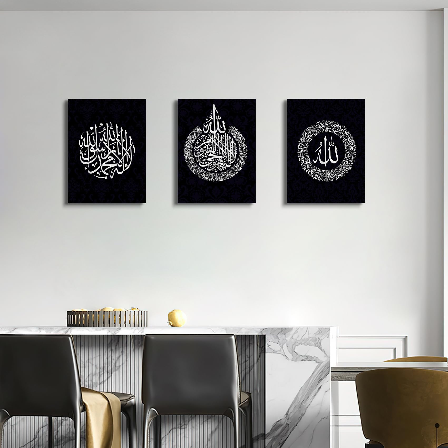 3 Pcs Wooden Framed Canvas Wall Art Set Bohemian Sage Green Canvas Prints Poster Geometric Line Beige Green Pictures for Living Room Bedroom Dinning Room Hallway Stairs Wall Decor 30x40cm x3pcs — view 312