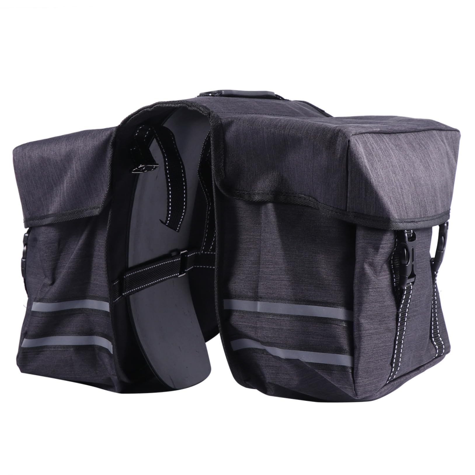 25l Bolsa para Poliéster de Negro Trasera Bicicleta