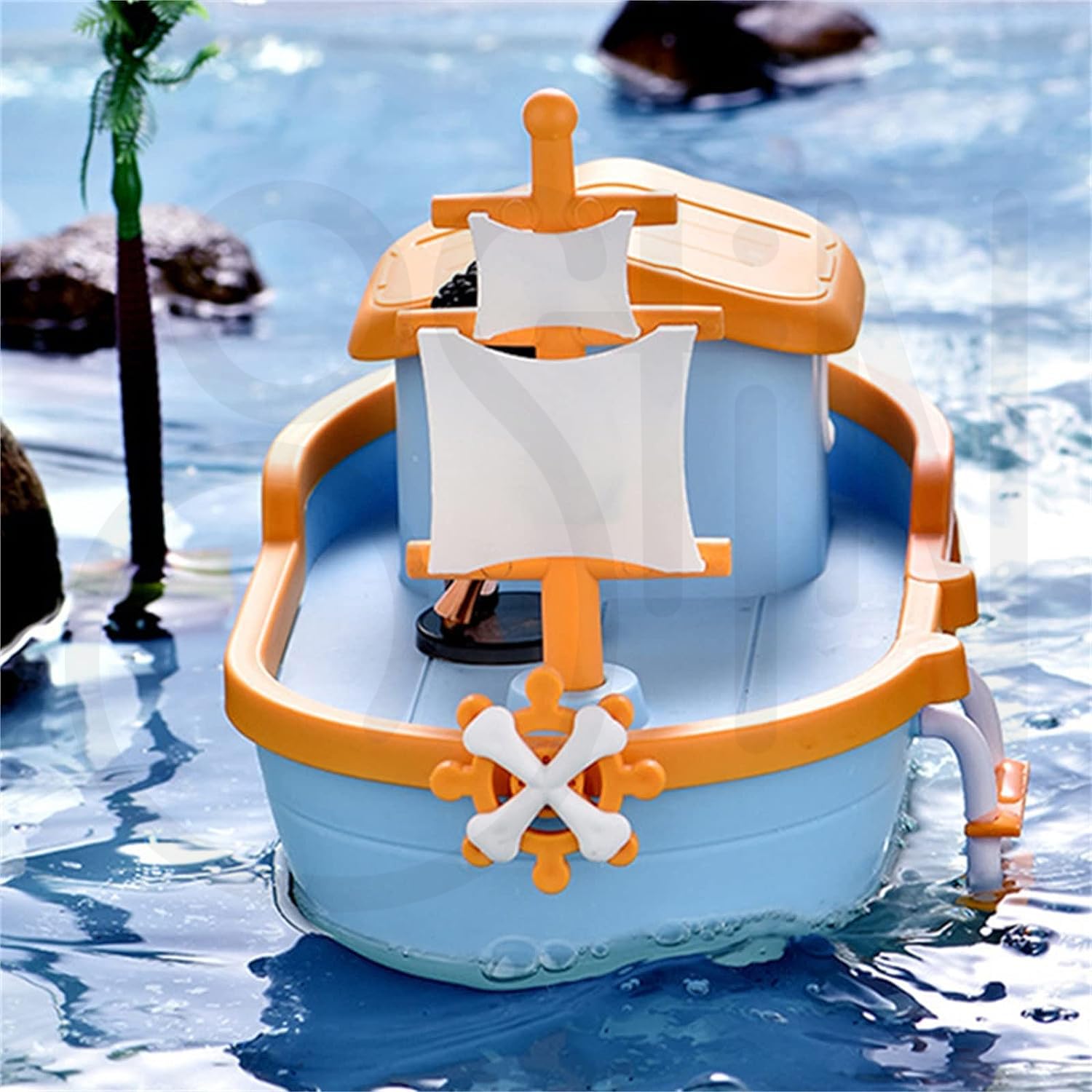 Ostin Pirate Ship Piggy Bank Kids Money Saving Bank Plastic Coin Bank Money Bank with Key Coin Saving Box, Unbreakable Plastic Coin Bank Money Boxes Kids Pirate Ship Sailboat for Birthday (B0CDQ77NRM) Amazon Price History, Amazon Price Tracker