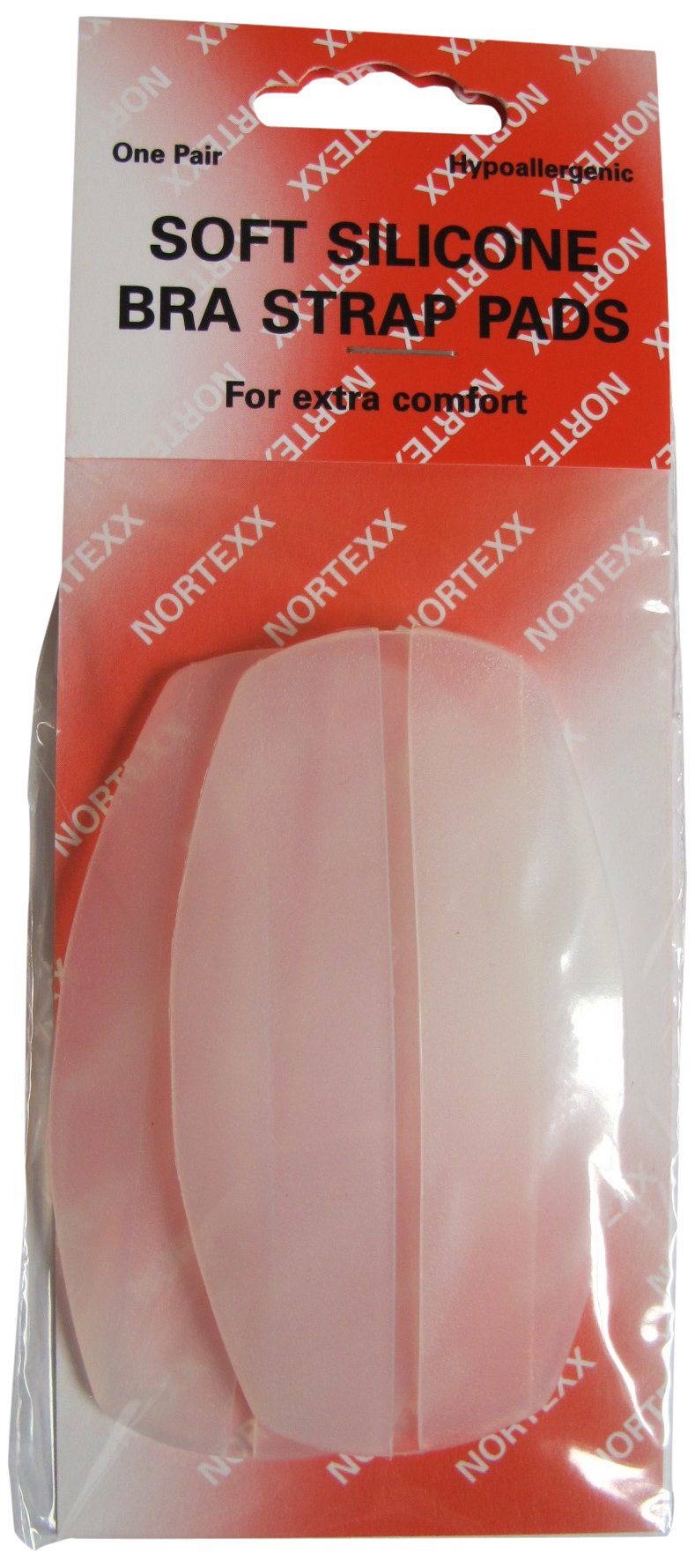 Nortexx Soft Silicone Bra Strap Pads, Pair of 1