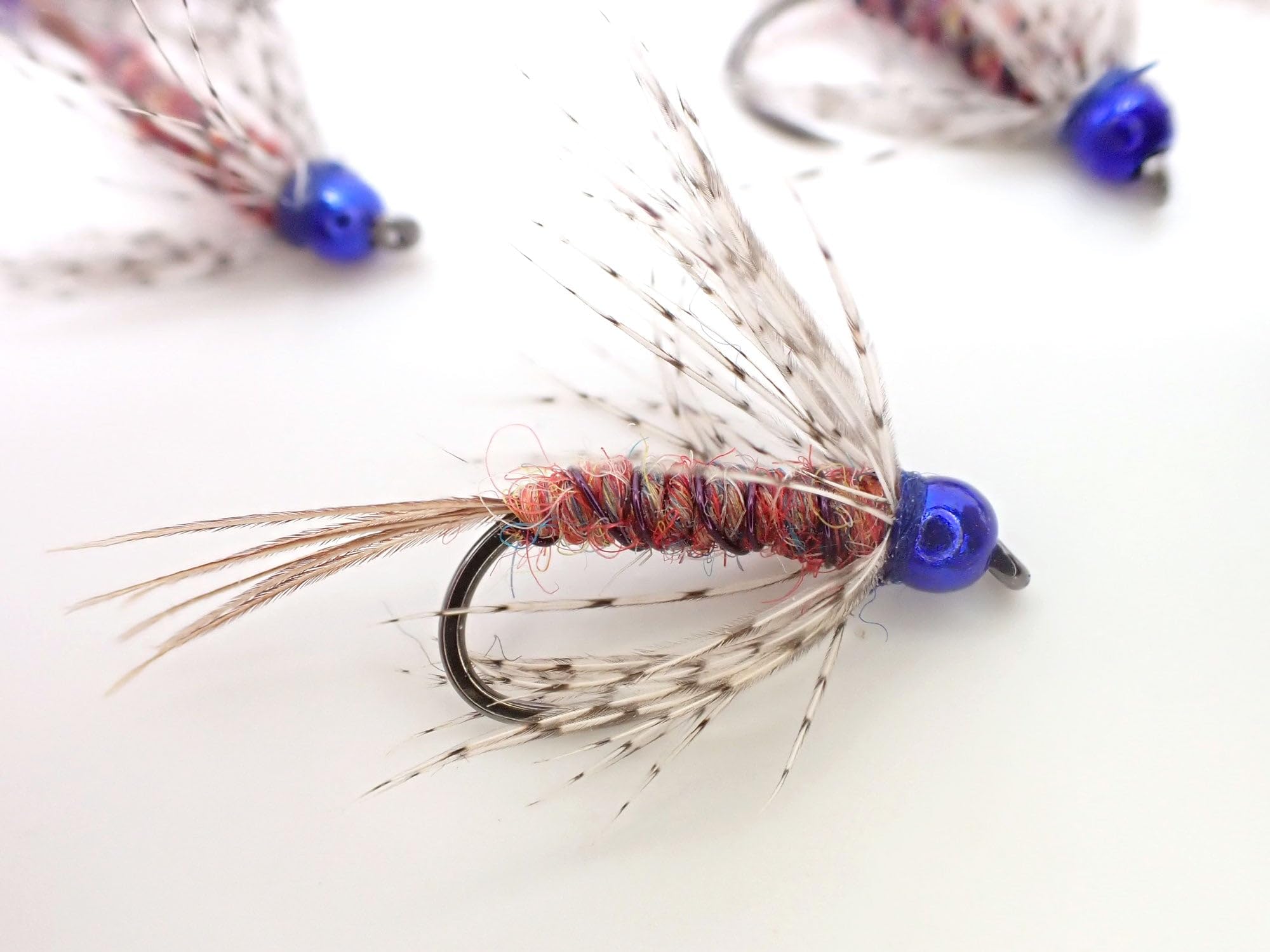 Brent's War Bird Tungsten Bead Head Soft Hackle Flies (12 Pack)