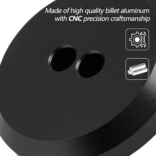 Miniatura 6 de PACEWALKER Corvette Jack Pucks Billet Adaptador de aluminio CNC para 1997-2023 Corvette C5 C6 C7 C8 Z06 Compatible con Porsche 964 993 996 997 911