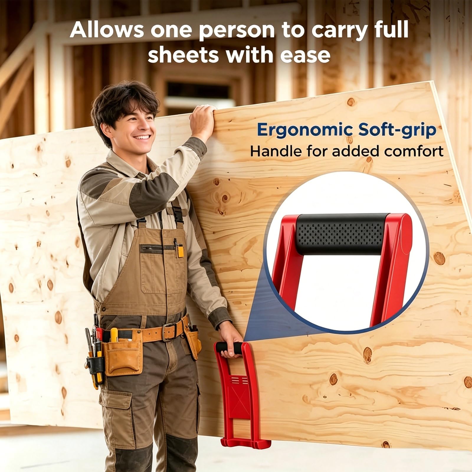 Plywood Panel Carriers - 2 Pack -4