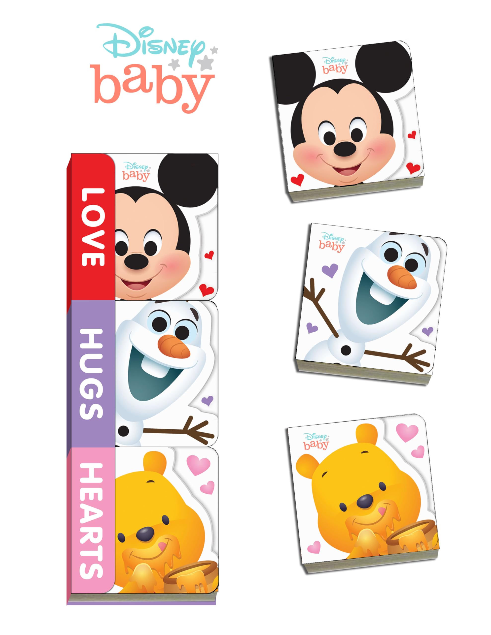 Disney Baby: Love, Hugs, Hearts Board book – Illustrated, 1 December 2020