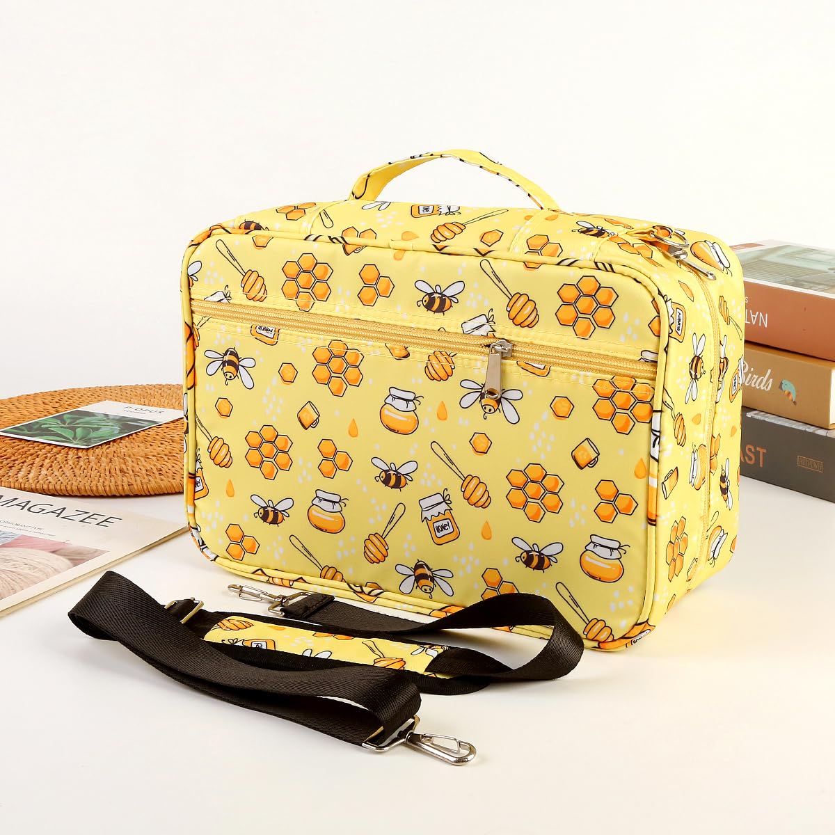 Lbxgap Federmäppchen mit 140 Fächern für 420 Bleistifte oder 280 Gelstifte. Organizer mit großer Kapazität mit praktischer Verpackung, tragbarer mehrschichtiger Halter für Prismacolor Aquarellstifte