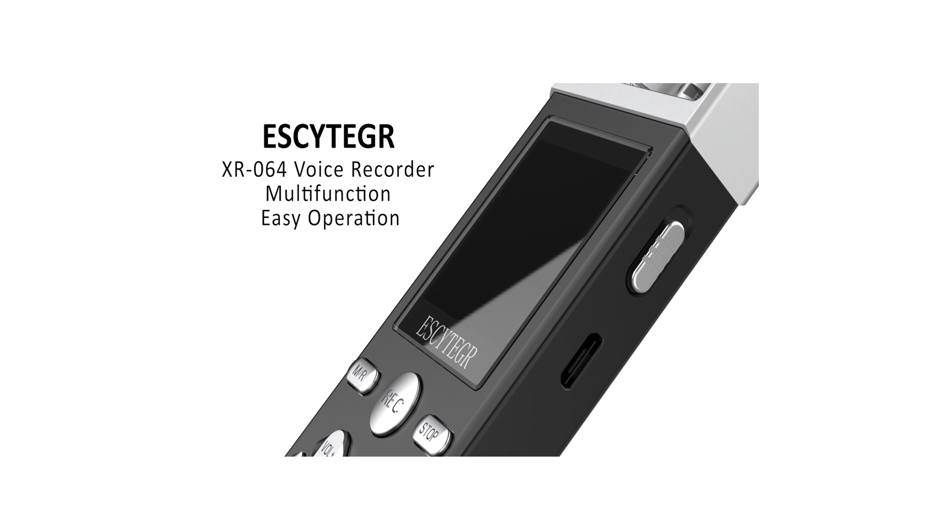 Amazon.com: ESCYTEGR 144GB Digital Voice Activated Recorder