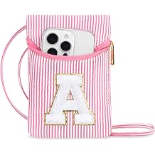 Birthday Gifts for 2 3 4 5 6 7 8 9 10 11 12 13 14 15 16 17 18 Year Old Girls, Small Initial Crossbody Bag for Girls