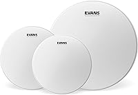 Vista 13 de Evans Cabezales de batería - Onyx Tompack de 2 capas recubiertas, roca (10 pulgadas, 12 pulgadas, 16 pulgadas)