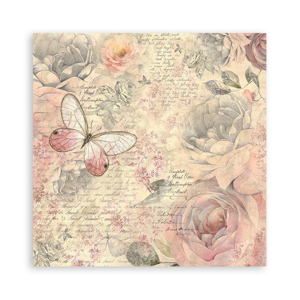 Stamperia SBPLT29 Sheets Fabric, Multicoloured, 30 x 30 x 0.2 cm, Multi-coloured, 30 x 30 x 0,2 cm - Image 3