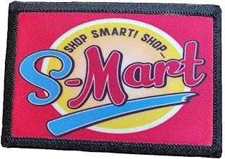 Army of Darkness S-Mart Morale Patch Removable Hook and Loop for Molle Gear, Operator Hat, Rucksack, Pack Bag, Backpack, Made in The USA