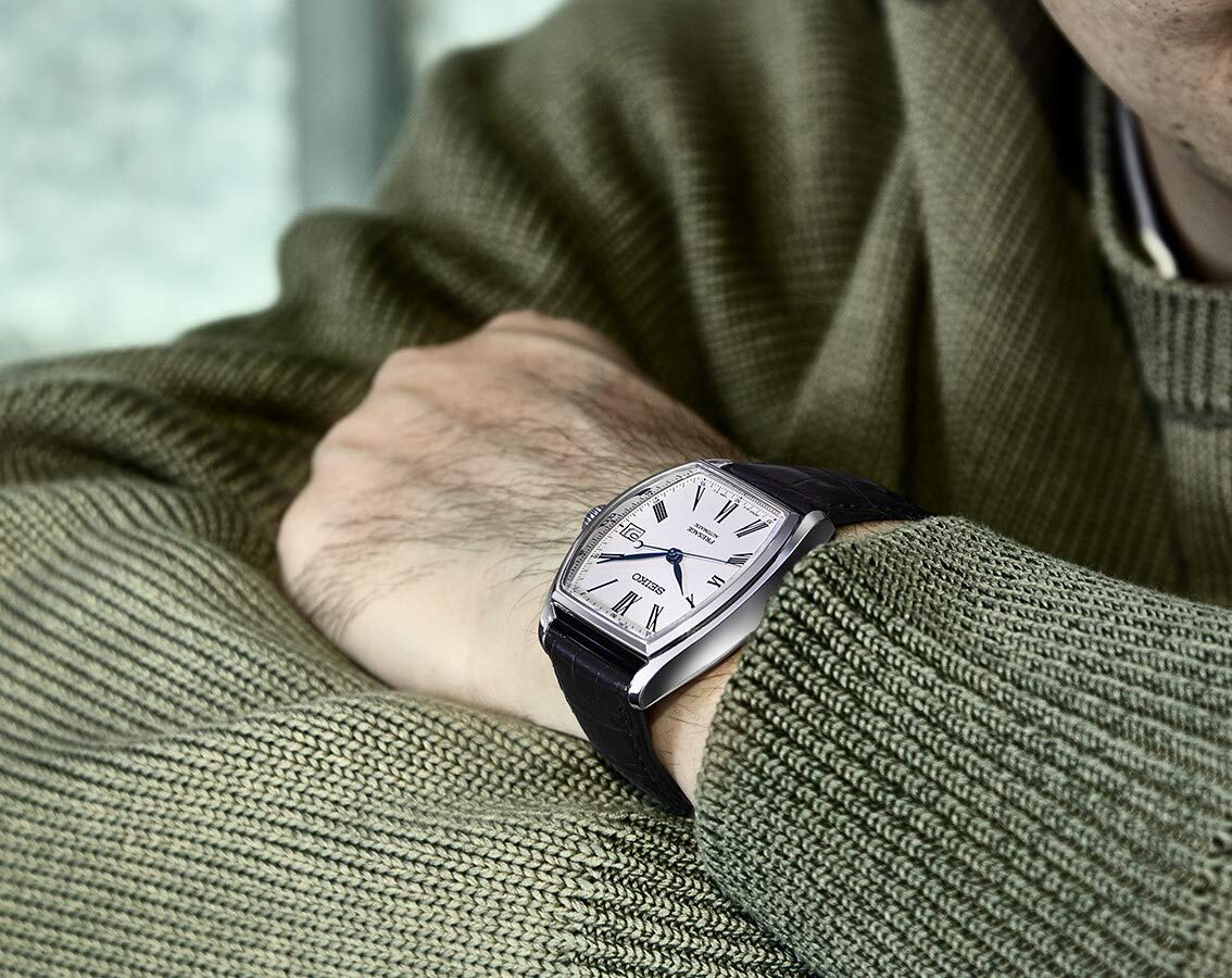 Seiko Sarx051 Seiko Presage Enamel Tonneau Seiko SARX051 White