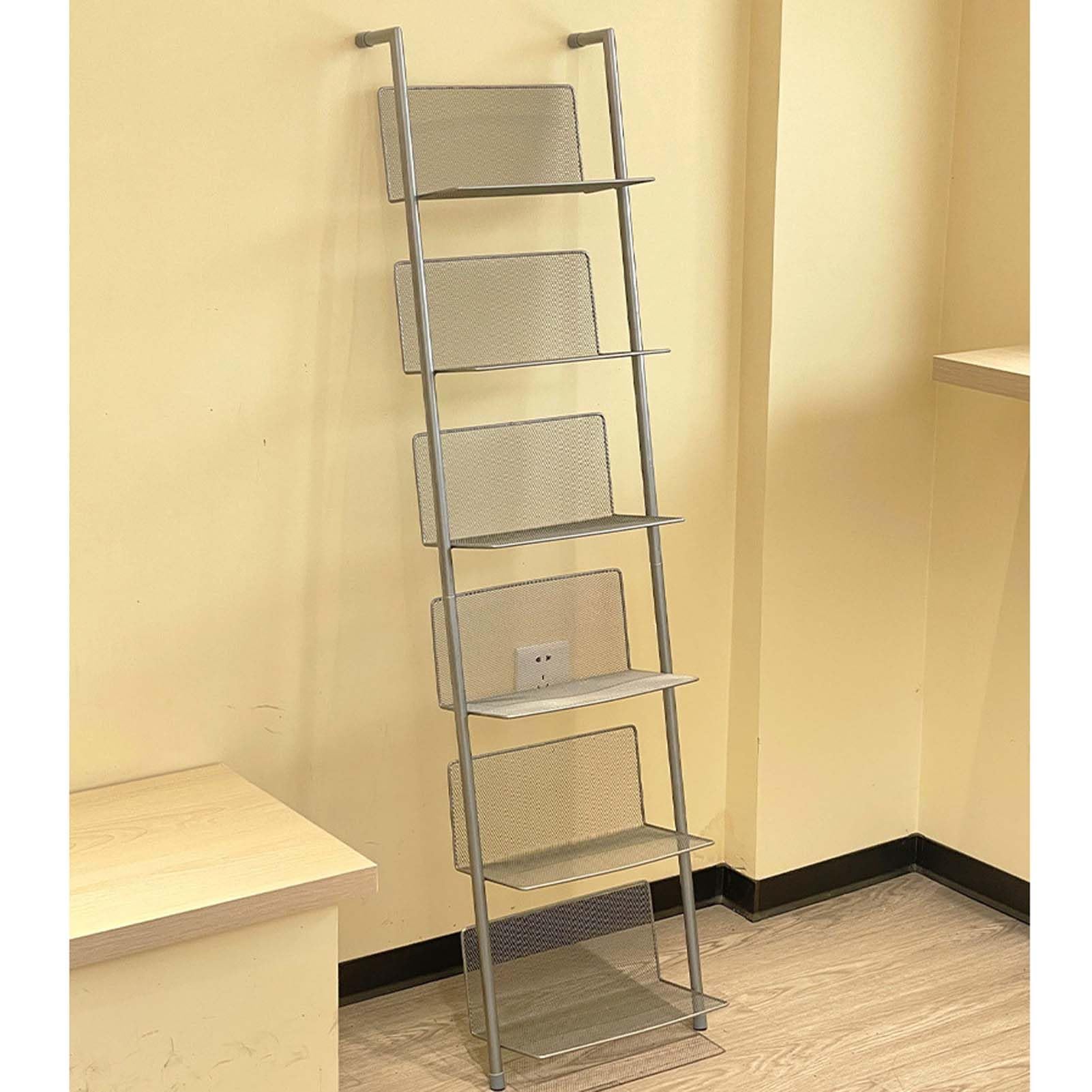 Stojak na czasopisma, stojak na ulotki i broszury, organizer na materiały informacyjne, przenośny stojak informacyjny do biura, centrum handlowego,3rd floor