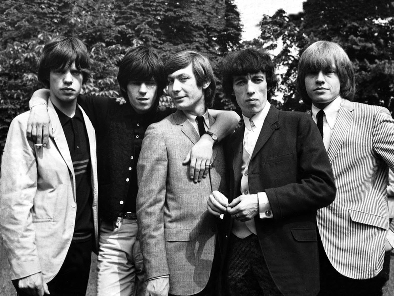 Amazon.com: ART.COM Wall Photo Rolling Stones, 1964 by Associated