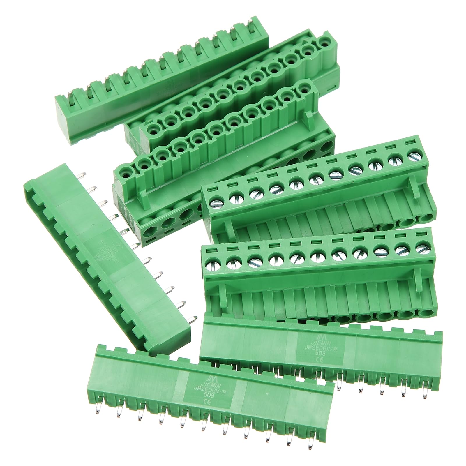 Terminales para cable de 24-12 AWG con conector enchufable MECCANIXITY de 11 pines 8
