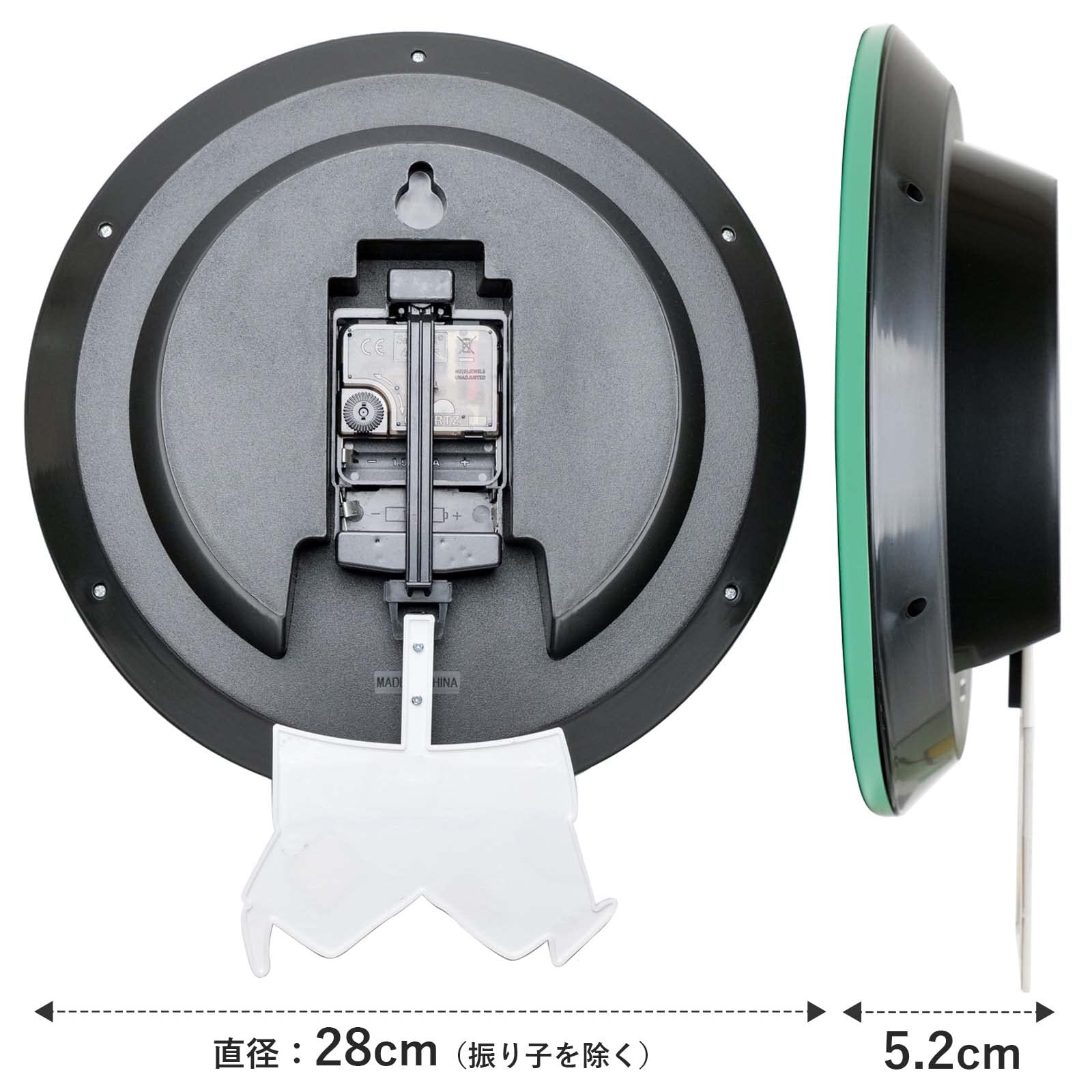 Amazon.co.jp: ティーズファクトリー(T'S Factory) 掛け時計 クレヨン