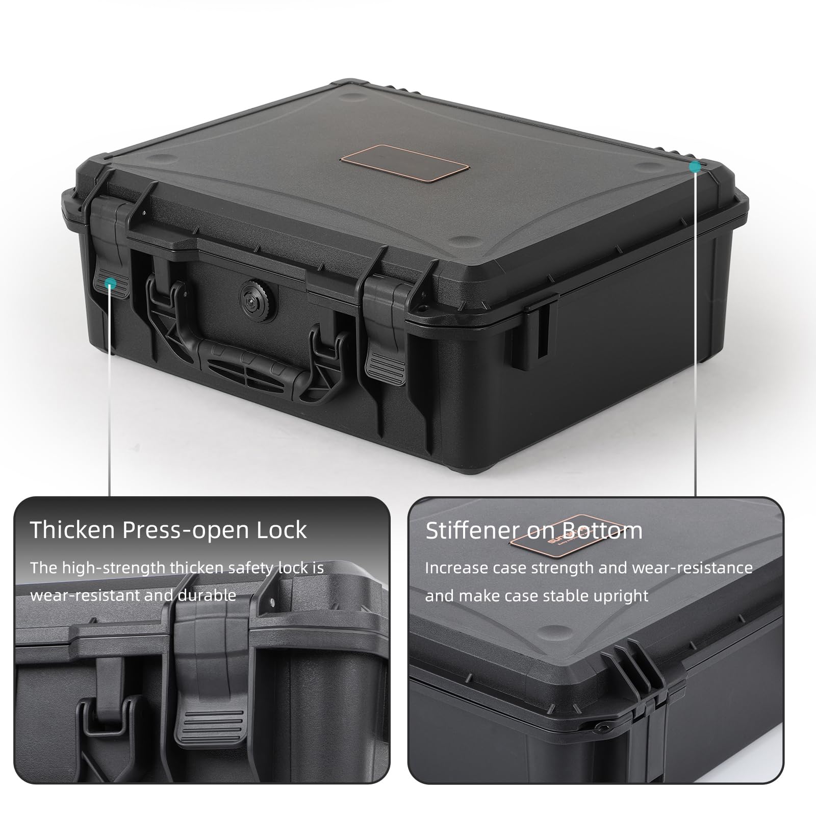 Custodia rigida impermeabile per DJI Neo 2 Motion Fly More Combo/Fly More Combo Borsa di Immagazzinaggio Anti-Caduta Assorbimento degli Urti Scatola di Protezione, Borsa Fly More Combo
