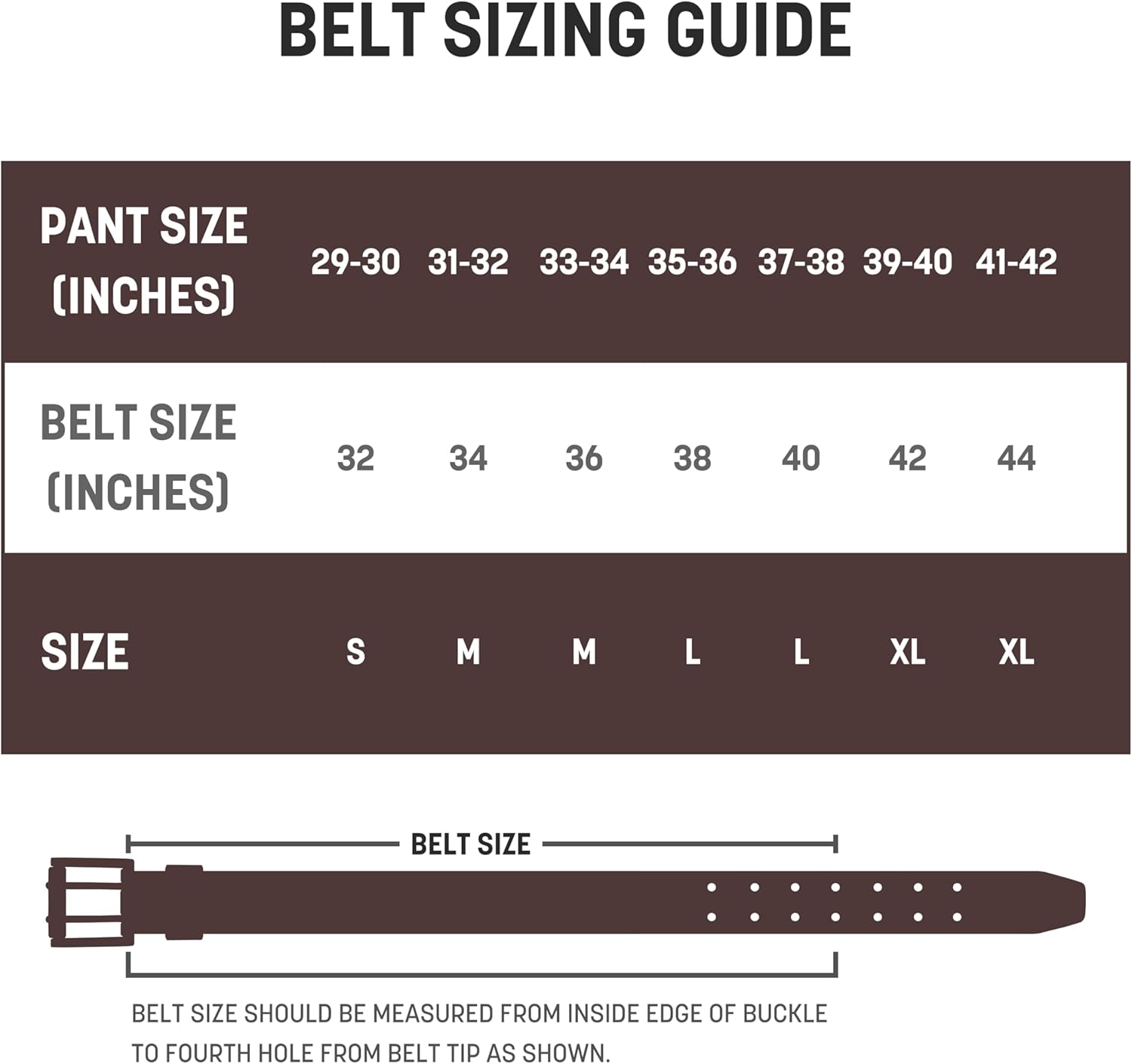 Wrangler Genuine Leather Belt for Men, 38mm Casual Belt with Removable Double-Prong Roller Buckle for Jeans, Gift for Men - Image 5