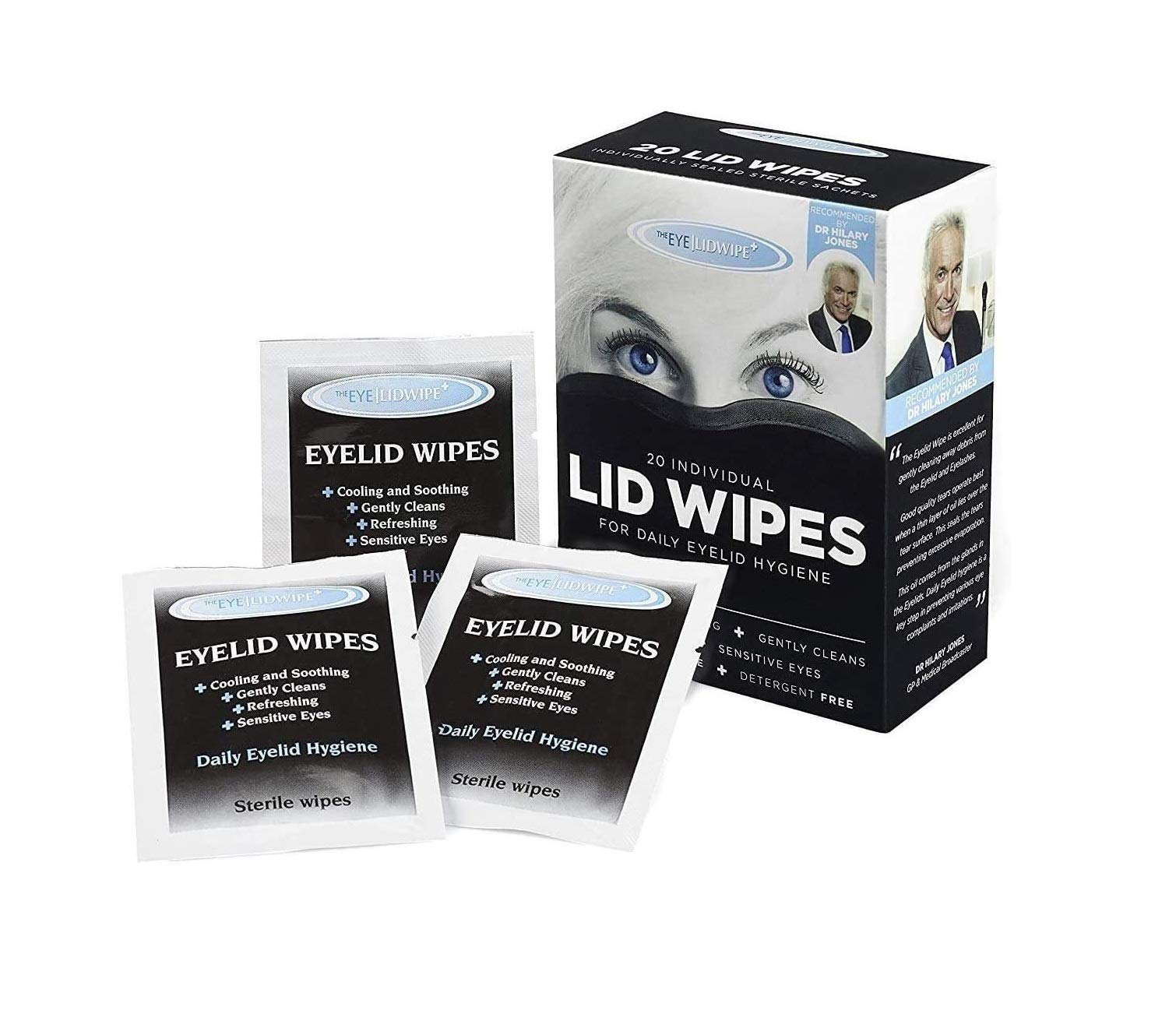 Buy The Eye Doctor Eyelid Wipes 20 x Single use Eyelid Wipes