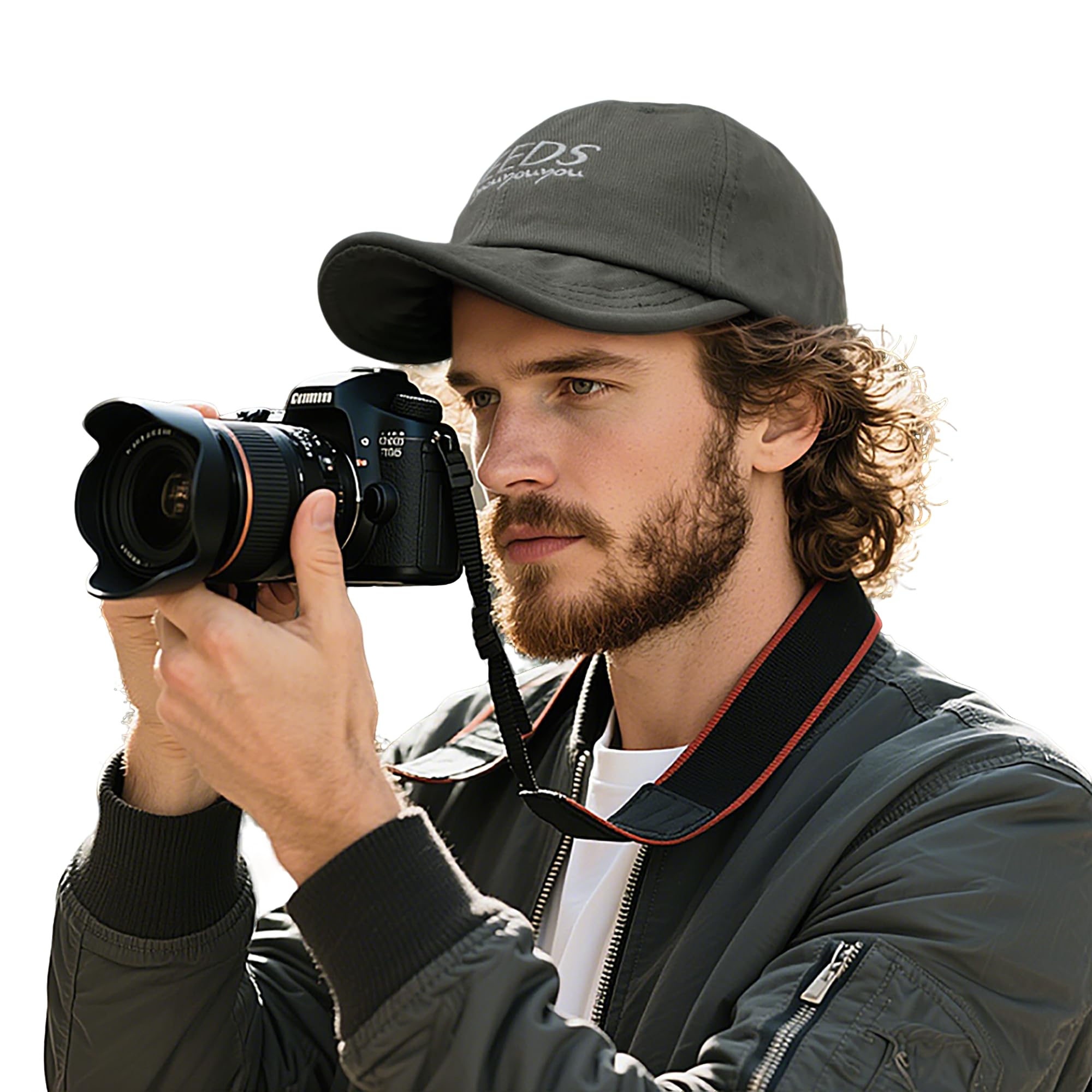 Clakllie Cotton 5 Panel Hats Hip Hop Short Brim Hats for Women Men Soft Golf Dad Hats Low Profile Trucker Cap with Adjustable