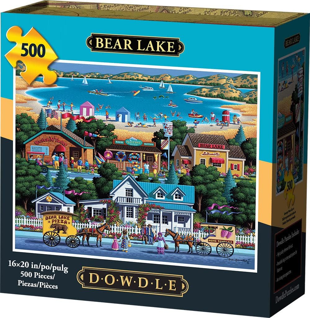 Dowdle Jigsaw Puzzle - Bear Lake - 500 Piece