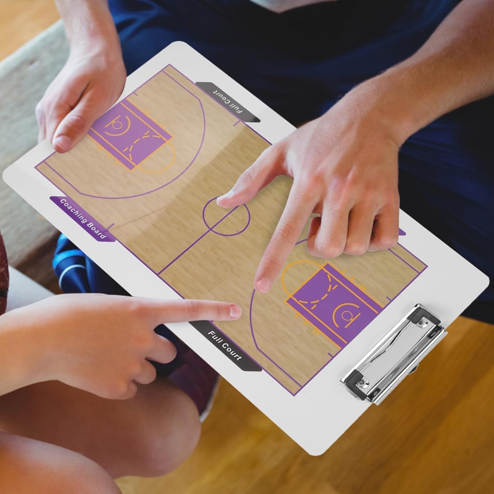 Pizarra Táctica de Baloncesto, Pizarra Borrable para Entrenadores
