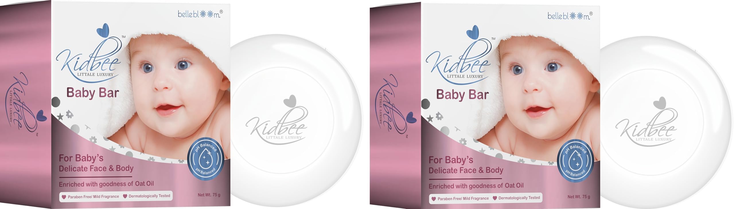 Kidbee Baby Soap Bar (Pack of 2) (2)