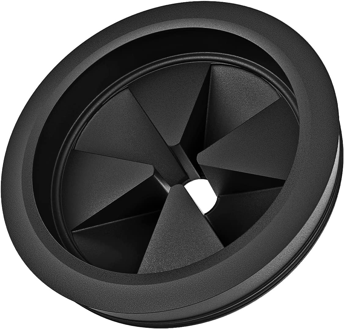 BOTEMY Garbage Disposal Splash Guards 3-1/8" Sink Baffle Garbage Disposal Stopper Rubber Drain Plugs Food Waste Disposer Accessories for Waste King, Whirlaway, GE Garbage Disposals