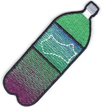 Purple Drank Soda Patch 2 Liter Bottle Embroidered Iron On