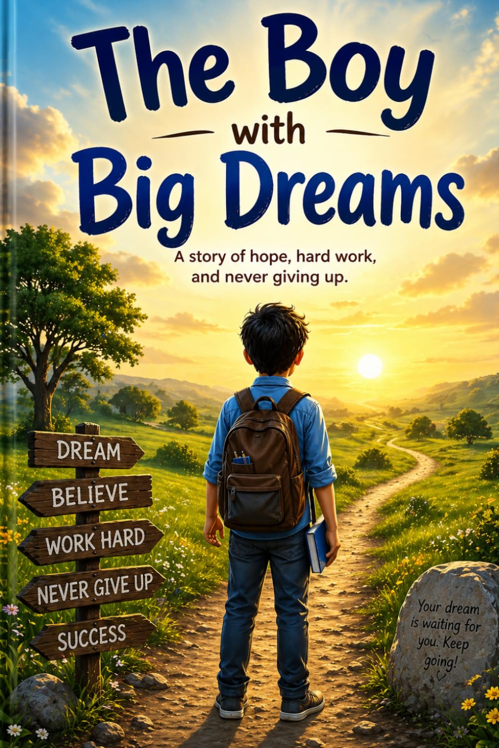 The Boy with Big Dreams: A Simple Story About Hope, Hard Work, and Never Giving Up