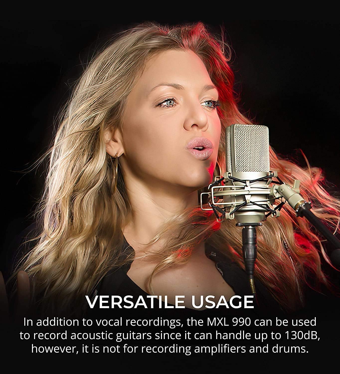 Gеt Chеар Prісе MXL 990 Cardioid Condenser Microphones for Vocal and Acoustic Instrument Recording (2-Pack, Champagne) Bundle with Blucoil 10-FT Balanced XLR Cables (2-Pack)