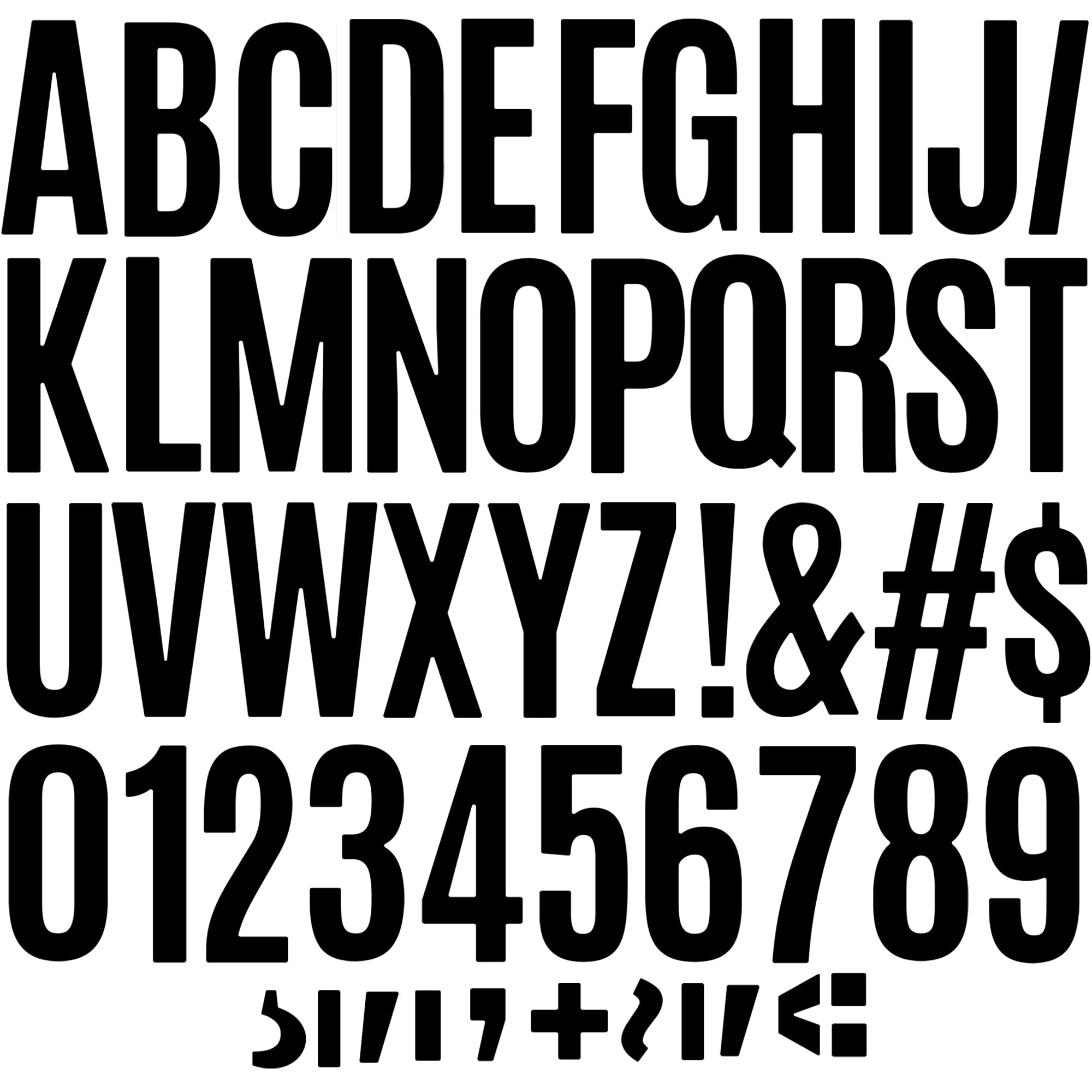 220 Pcs 6 Inch Large Bulletin Board Letters for Classroom,6" Big Font Letter Stickers Alphabet Number Vinyl Self Adhesive Stickers for Poster Board