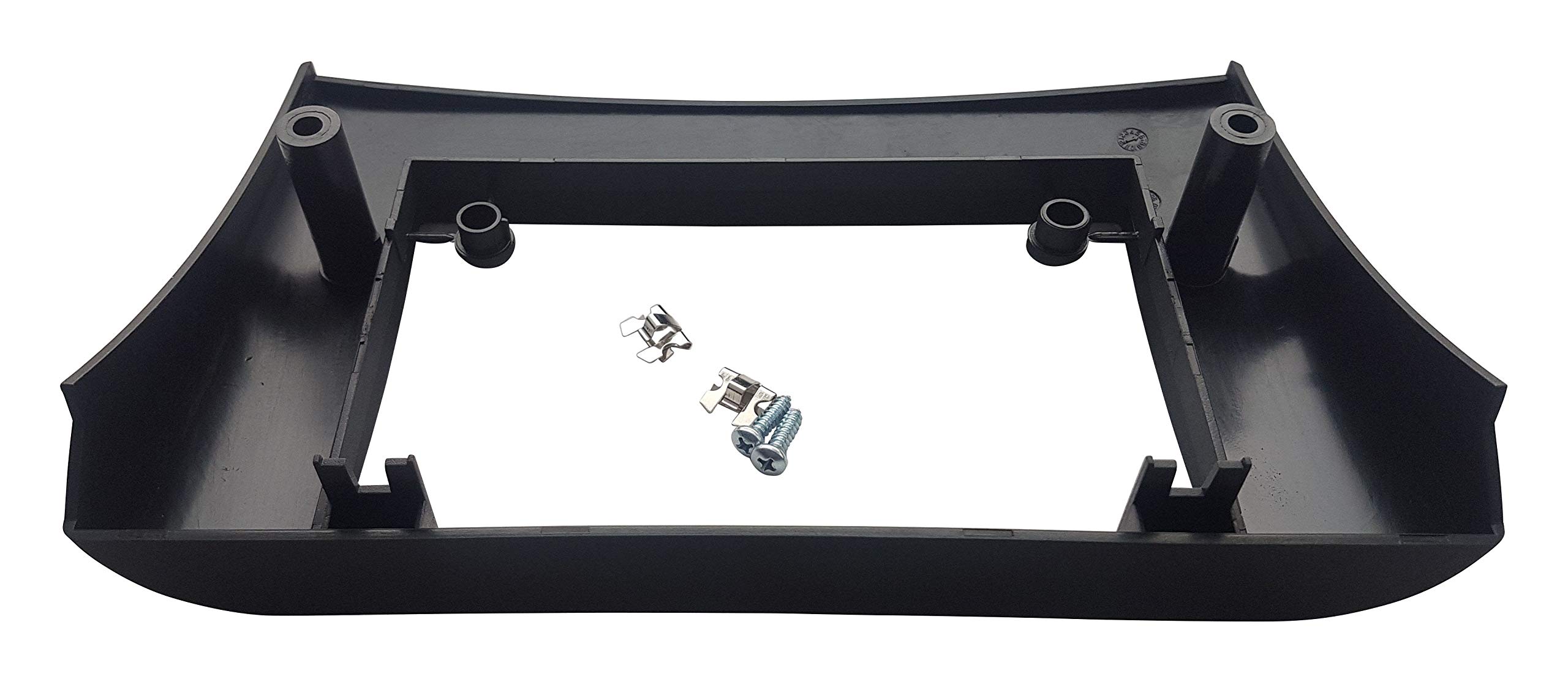 73-07.06-2G Marco Adaptador Radio Coche Fascia compatible con Fiat Stilo (192) 10/2001-05/2008 D. Din en antracita