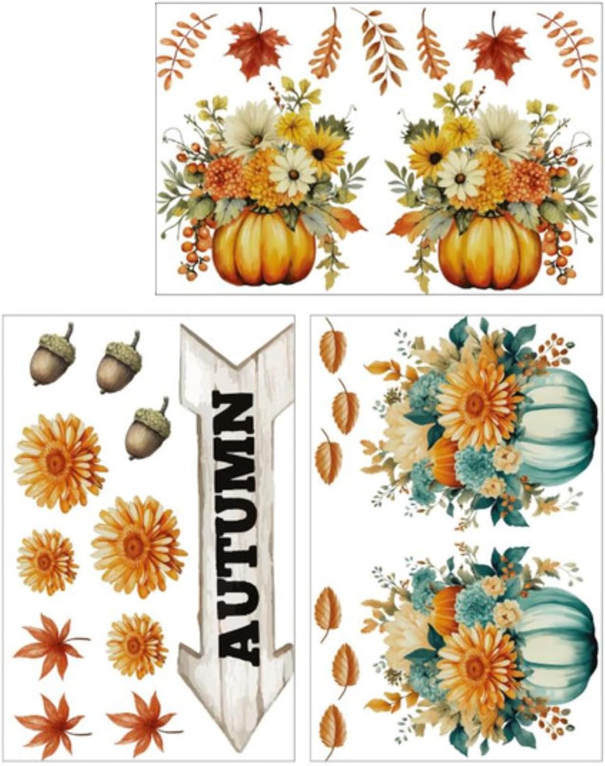 Dixie Belle Belles & Whistles Transfer | Hey Punkin | (3) 8” x 12" Sheets | Rub On Decorative Transfer for Crafts, Furniture, DIY | Crafting Design Transfer