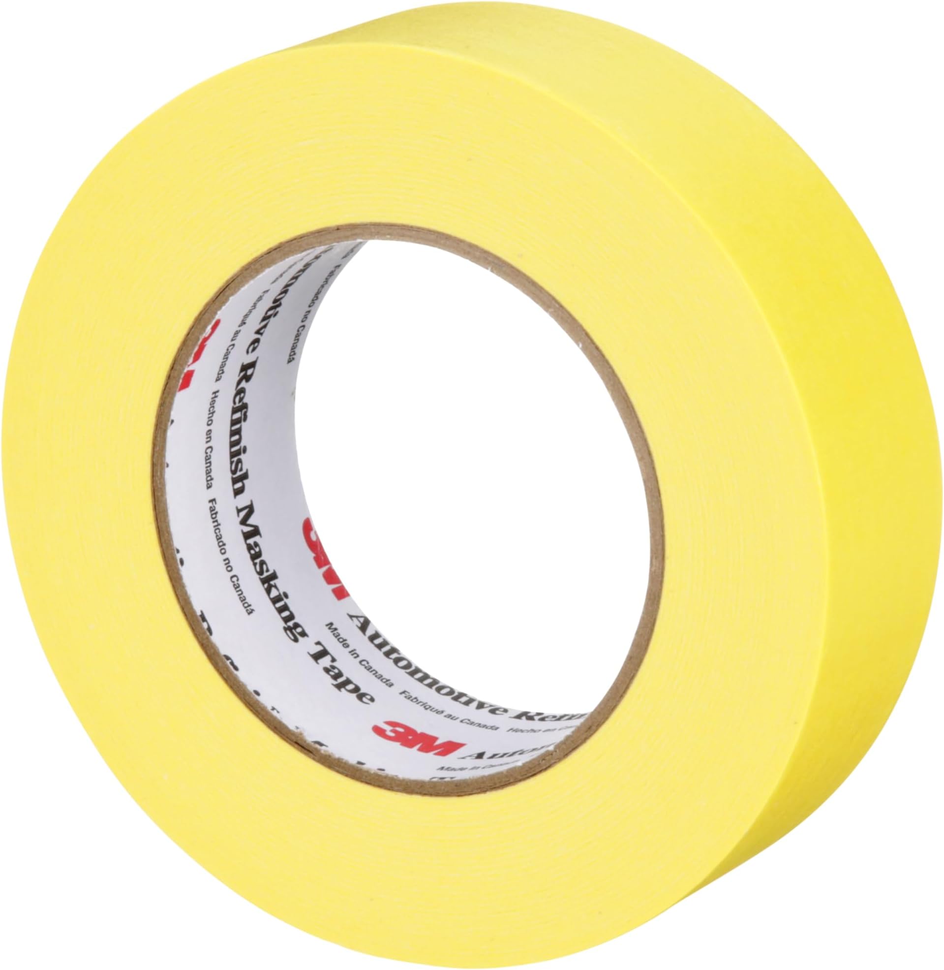 3M Automotive Refinish Masking Tape 388N, 06654, 36 mm x 55 m, Yellow