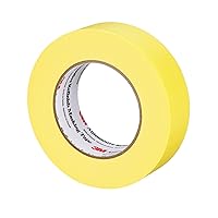 Vista 9 de 3M 6654 Cinta adhesiva amarilla de 36 mm x 55 m 06654 Cinta adhesiva para el acabado de automóviles-36 mm