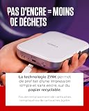 Canon Zoemini 2 Printing Kit: Capture & Create Anywhere - Compact Portable Photo Printer - Bluetooth 5.0 - Fast USB-C Charging for On-the-Go Adventures, Pearl White - 5