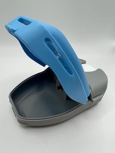 Miniatura 2 de Protector bucal autolimpiante y estuche de retención con solución de limpieza, almacenamiento para protectores nocturnos, alineadores, protectores