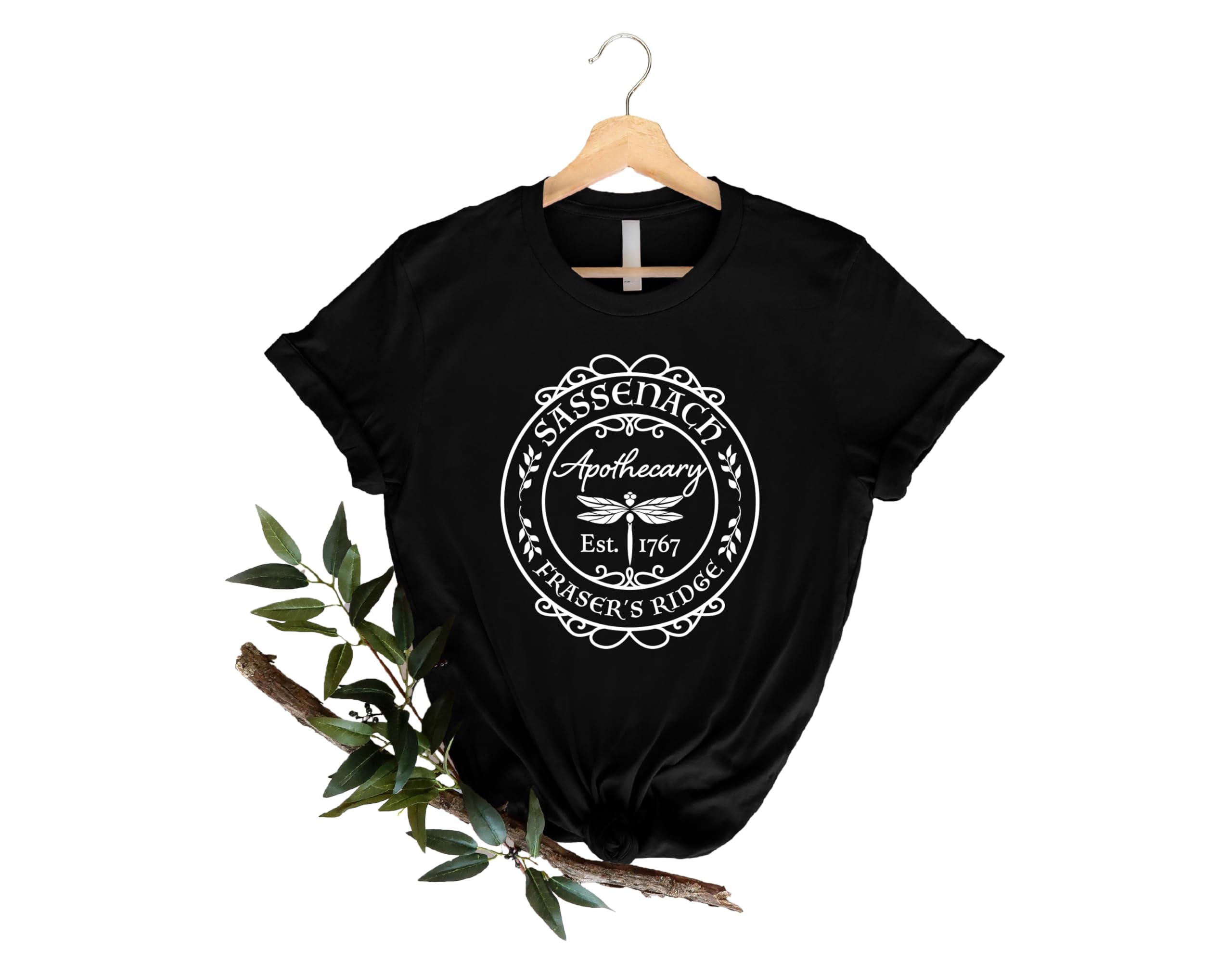 Sassenach Shirt, Claire T-Shirt,Outlander Book Series Tee, Jamie Fraser T-Shirt,Fraser Ridge Clan,Sassenach Fan Gift,Dinna Fash Gift