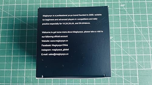 Miniatura 12 de MAGICYOYO K1 Yoyos - Pelota de yoyo profesional sensible para niños y adultos con guante de yoyo+ estuche de yoyo+apilamientos+12 cuerdas de yoyo,