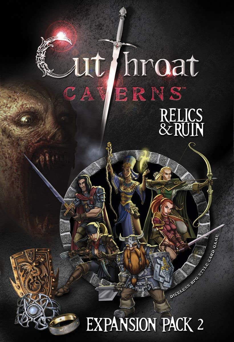 Cutthroat Caverns Relics and Ruin Exp. 2 Board Game