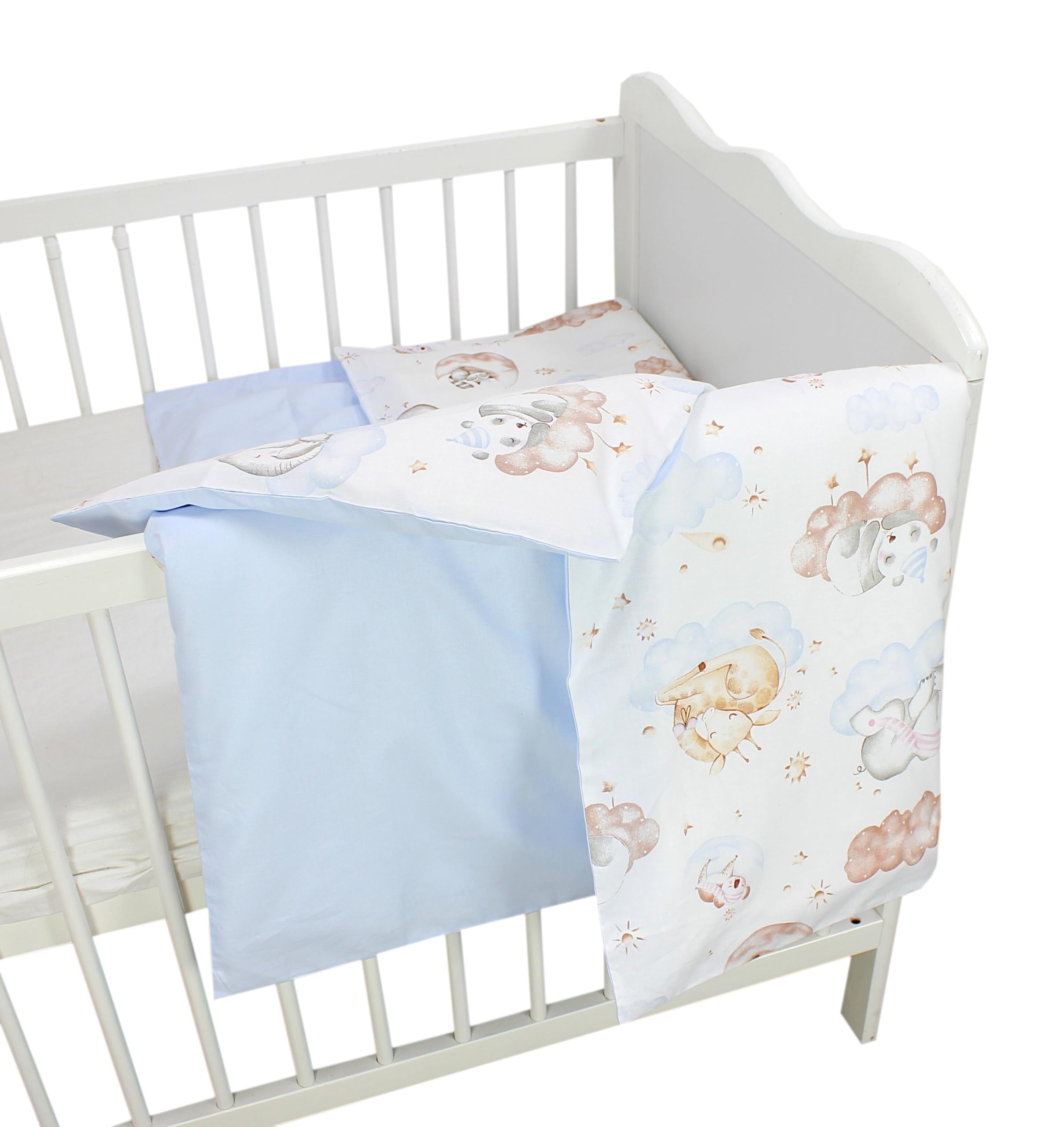 TupTam Juego de Ropa de Cama para Niños, de 2 Piezas., Conejo/Rosa/Lunares, 120x90 cm — view 113