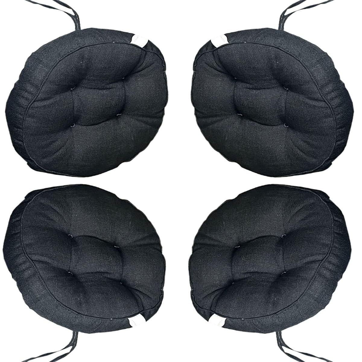 Coussin de tabouret de bar rond doux de 38cm assise rembourree universelle interieur exterieur